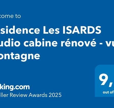 Residence Les Isards Studio Cabine Renove - Vue Montagne Font-Romeu-Odeillo-Via Kültér fotó
